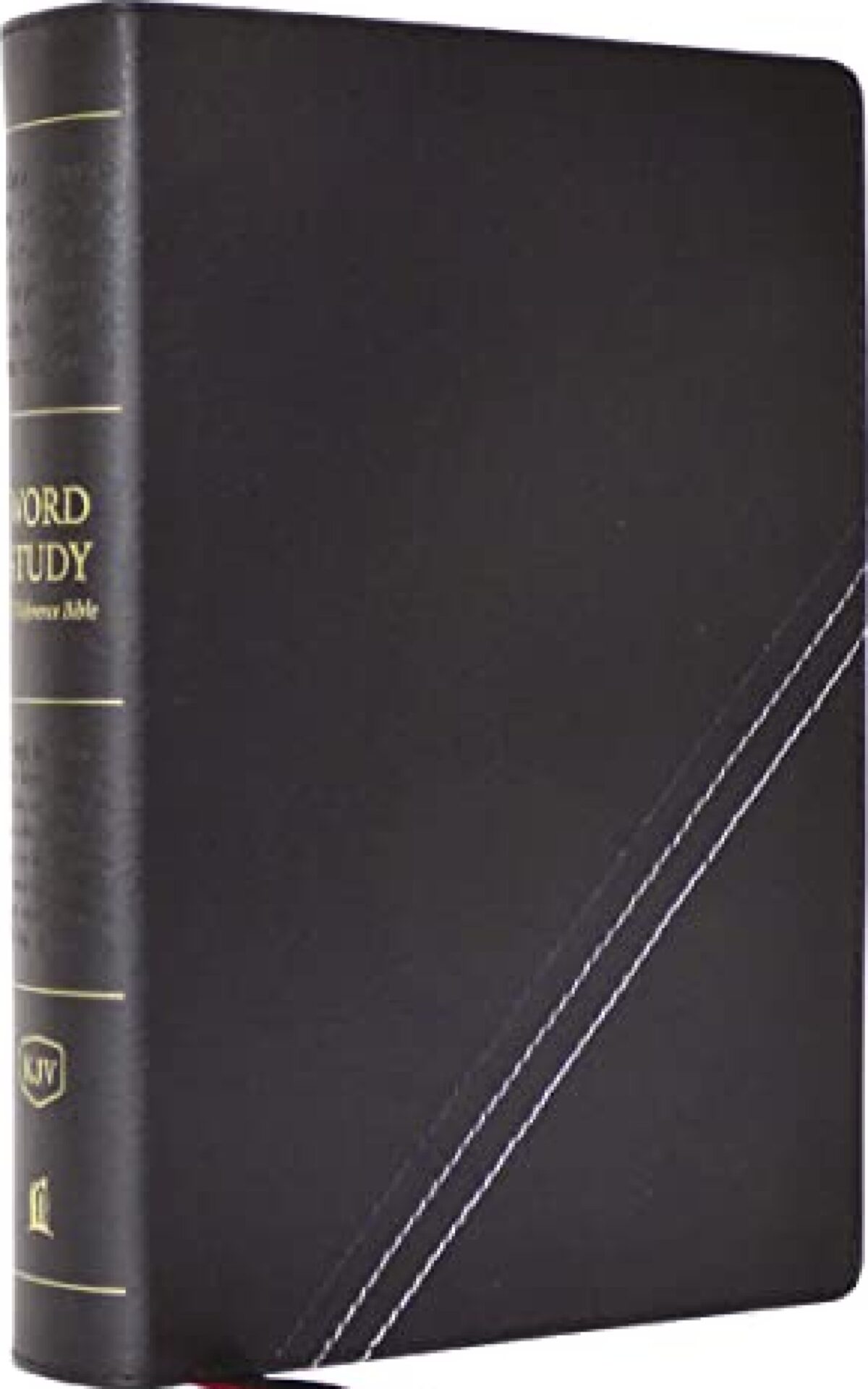 KJV, Word Study Reference Bible, Bonded Leather, Black, Red Letter, Thumb Indexed, Comfort Print : 2,000 Keywords that Unlock the Meaning of the Bible