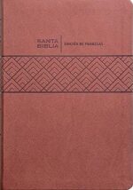 Santa Biblia de Promesas Reina Valera 1960 Letra Gigante Piel Especial Con Índice Café