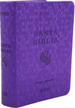 Biblia NVI Ultrafina - Tapa Blanda Panal Violeta