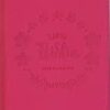 Biblia NVI Edición Bolsillo Letra Grande - Tapa Blanda Fusia Tornasolado  con Cierre