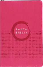 Biblia NVI Ultrafina  Imitación Piel Fuscia con Cierre