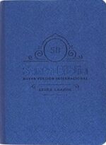 Biblia NVI Letra Grande Edición Bolsillo - Tapa Blanda Azul Metalizado