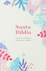 Biblia NVI Ultrafina - Tapa Blanda Crema/Flores