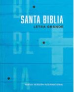 Santa Biblia NVI Manual Letra Grande  Tapa Blanda Azul