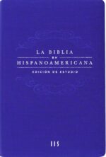 Biblia De Estudio Hispanoamericana Traducción Interconfesional Vinil Azul
