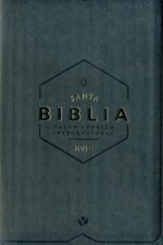 Biblia NVI Ultrafina Tamaño Manual Cuero Ecológico Negro