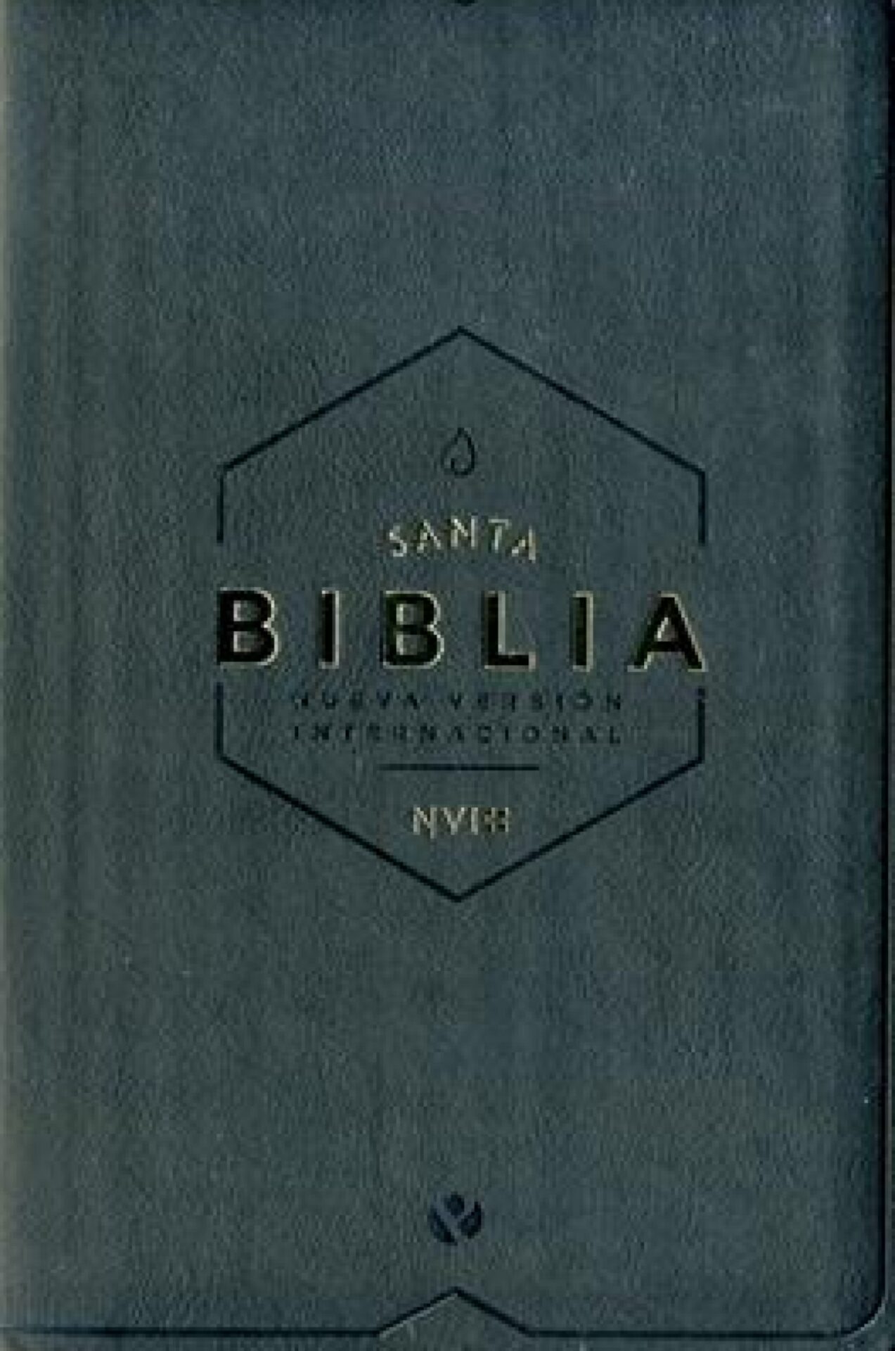 Biblia NVI Ultrafina Tamaño Manual Cuero Ecológico Negro