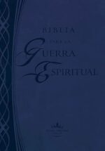 Biblia Para La Guerra Espiritual Reina Valera 1960 - Imitación Piel Azul Con Indice