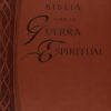 Biblia Para La Guerra Espiritual Reina Valera 1960 - Imitación Piel Marrón Con Indice