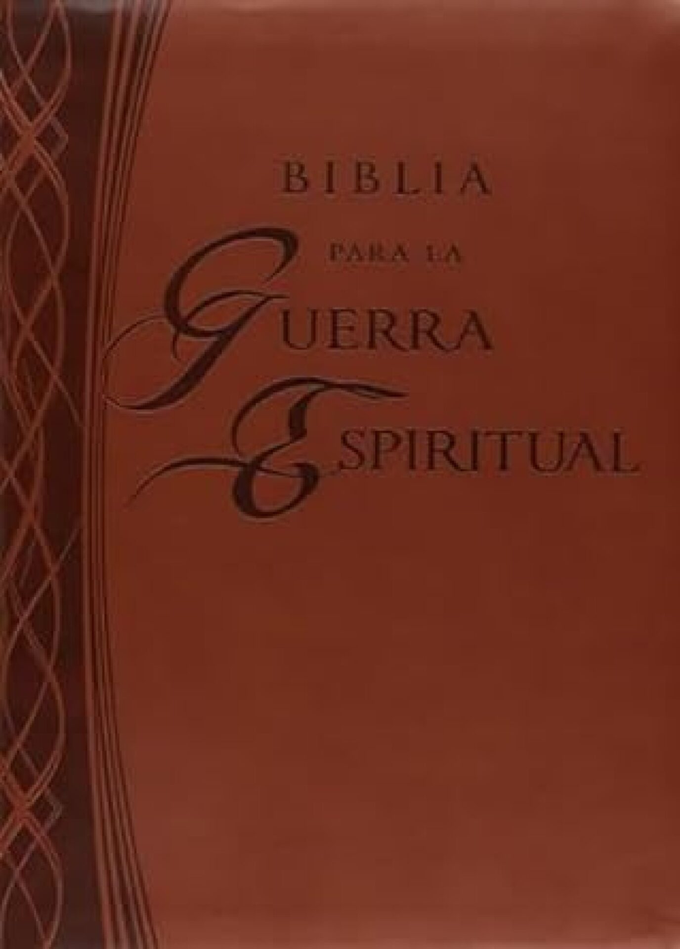 Biblia Para La Guerra Espiritual Reina Valera 1960 - Imitación Piel Marrón Con Indice