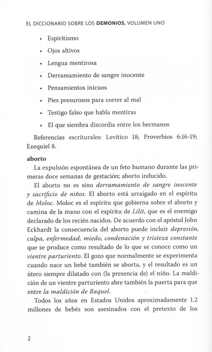 El Diccionario Sobre Los Demonios Vol. 1 - Tapa Blanda - Kimberly Daniels - Imagen 5