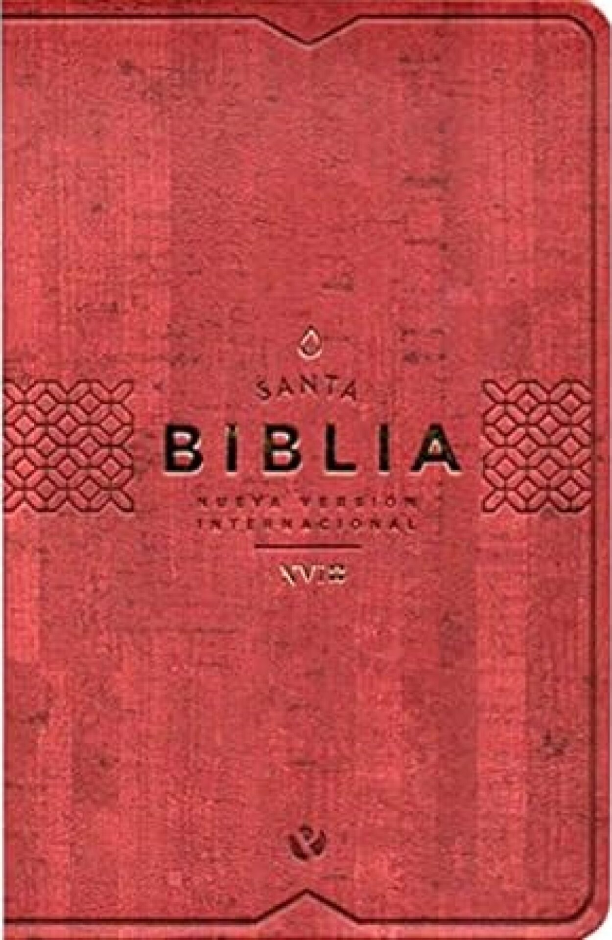 Biblia NVI Ultrafina Tamaño Manual Cuero Ecológico Vino