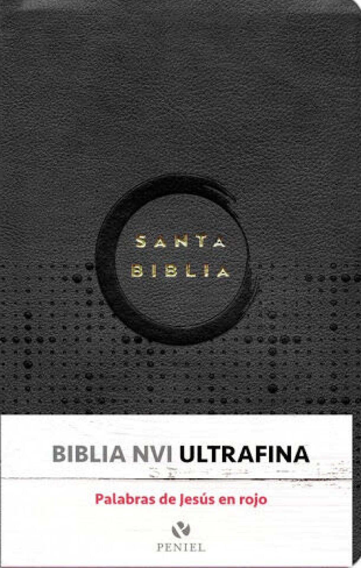 Biblia NVI Ultrafina Imitación Piel Negro