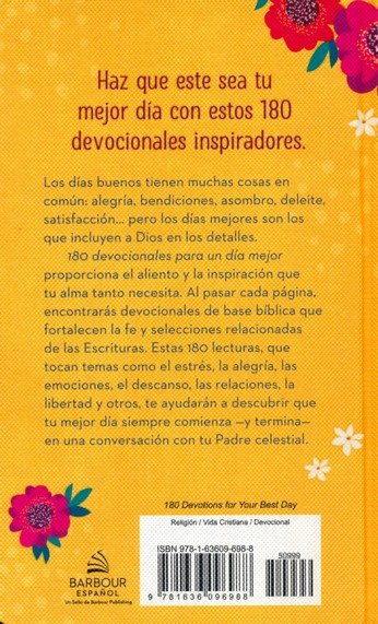 180 Devocionales Para Un Día Mejor - Tapa Dura - Varios Autores - Imagen 9