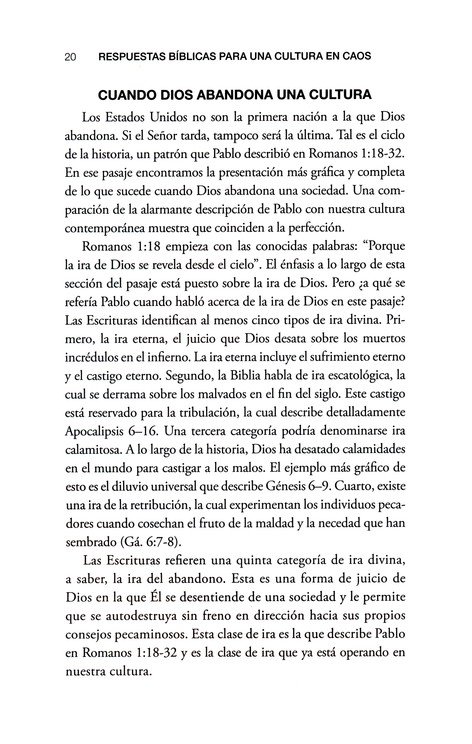 Respuestas Bíblicas Para Una Cultura En Caos - Tapa Blanda - John MacArthur y Nathan Busenitz - Imagen 8