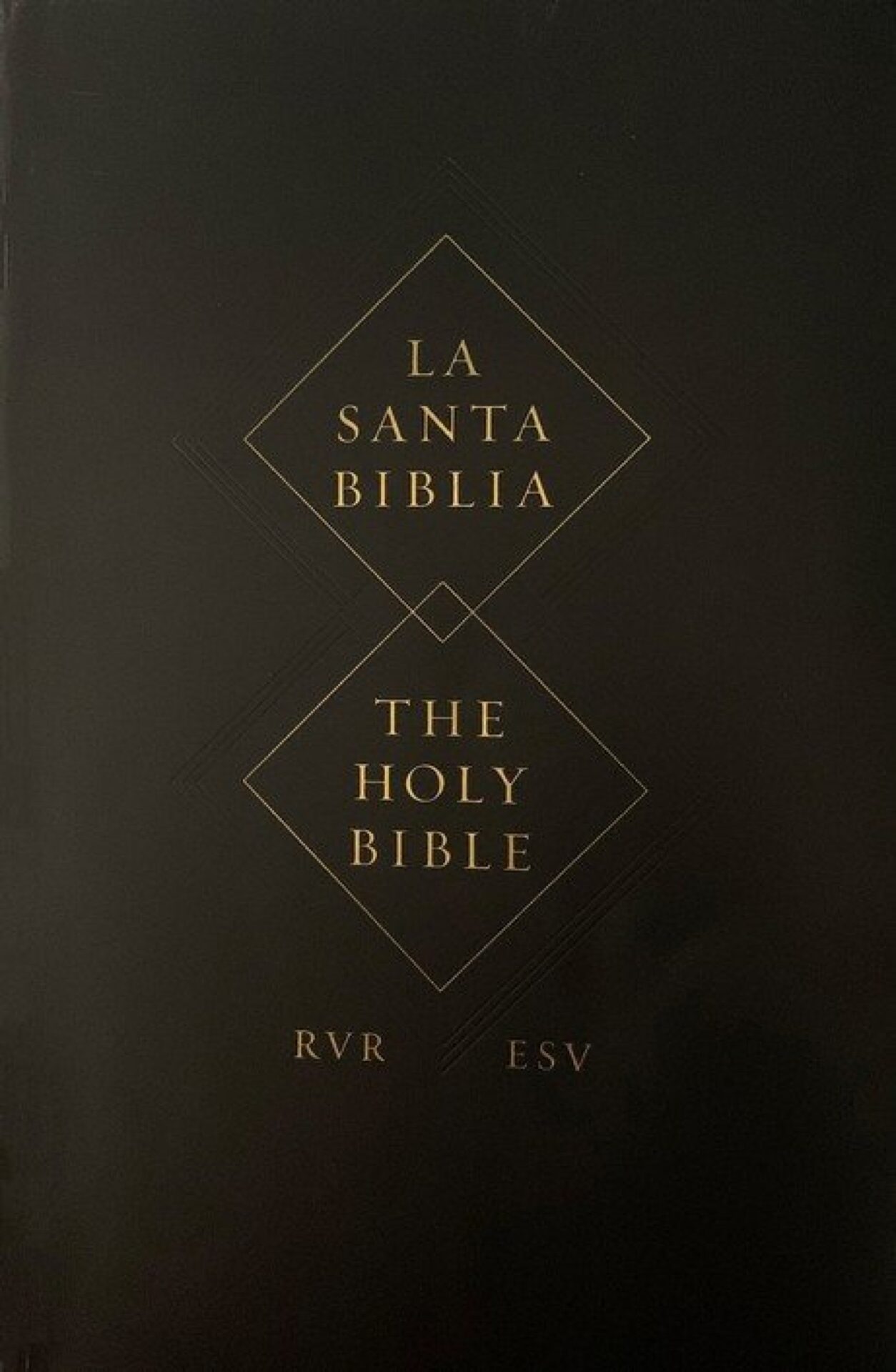 Biblia Bilingüe RVR60 / ESV Imitación Piel Marrón