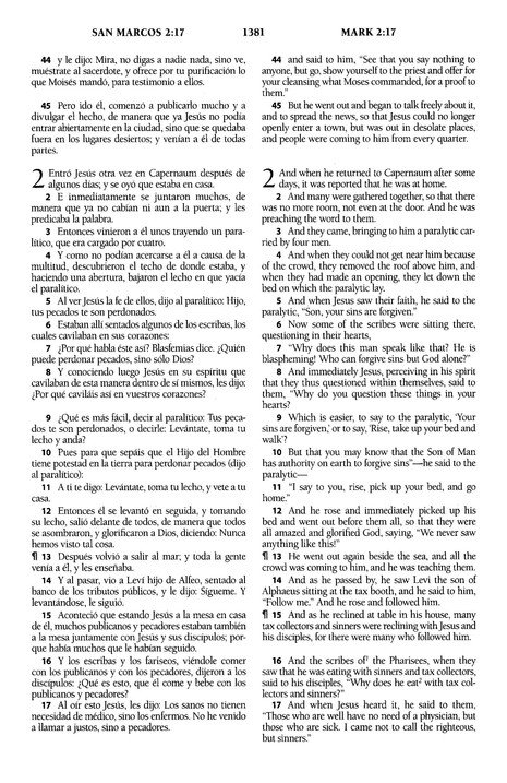 Biblia Bilingüe RVR60 / ESV Imitación Piel Marrón - Imagen 9