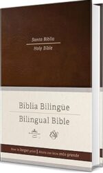 Biblia Bilingüe Reina Valera 1960/ESV Letra Grande Tapa Dura Marrón