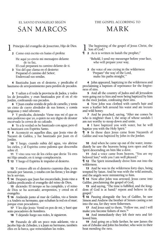 Biblia Bilingüe Reina Valera 1960/ESV Letra Grande Tapa Dura Marrón - Imagen 9