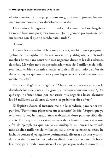Multiplique El Potencial Que Dios Le Dio - Tapa Blanda - John Bevere - Imagen 5