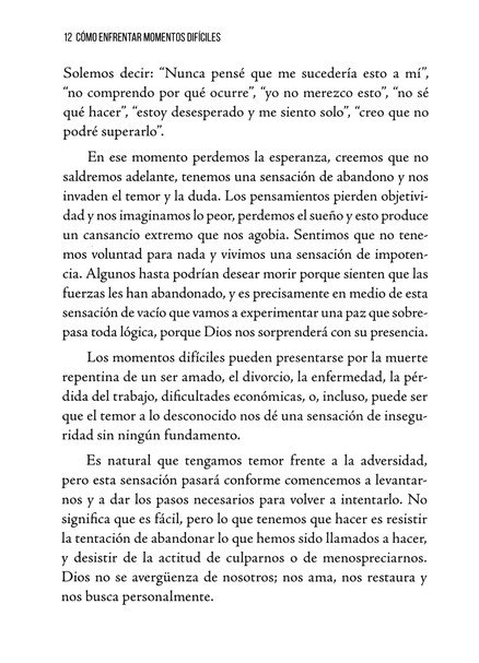 Cómo Enfrentar Momentos Difíciles - Tapa Blanda - Sixto Porras - Imagen 5