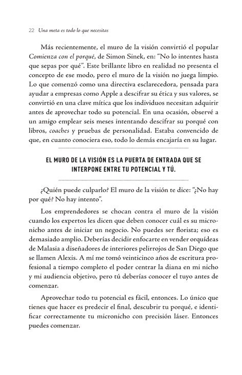 Una Meta Es Todo Lo Que Necesitas - Tapa Blanda - Jon Acuff - Imagen 6