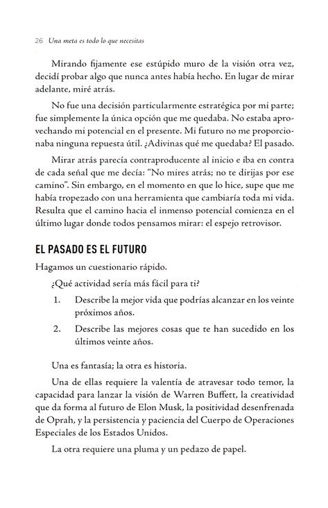 Una Meta Es Todo Lo Que Necesitas - Tapa Blanda - Jon Acuff - Imagen 10