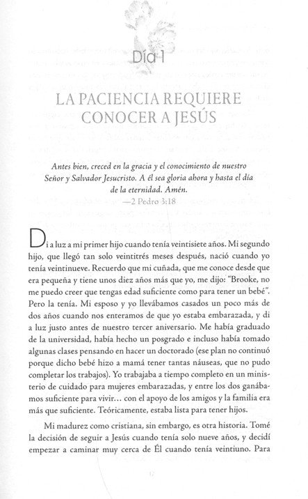 Oraciones Diarias Para Recibir Paciencia - Tapa Blanda - Brooke McGlothlin - Imagen 5