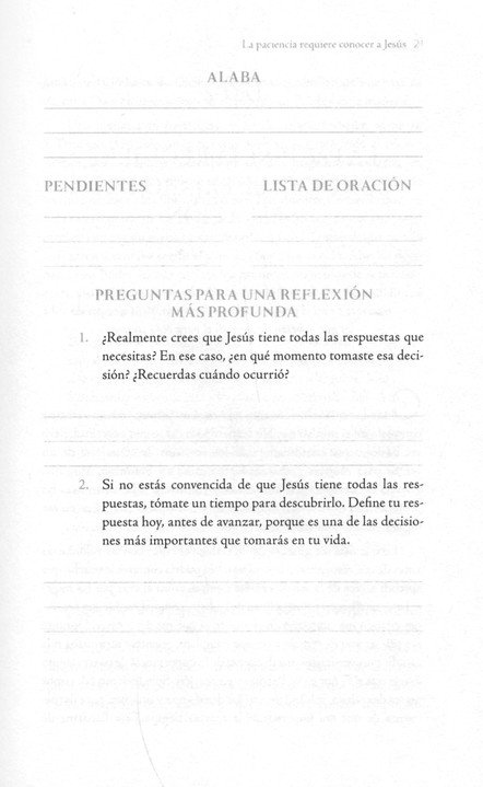 Oraciones Diarias Para Recibir Paciencia - Tapa Blanda - Brooke McGlothlin - Imagen 9