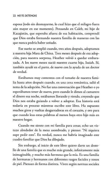 No Te Detengas - Tapa Blanda - David Platt - Imagen 8