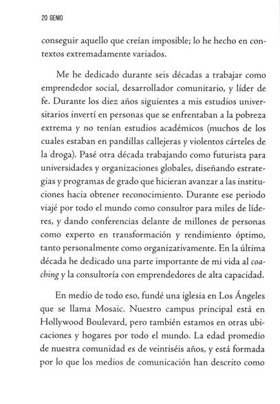Genio - Tapa Blanda - Erwin Raphael McManus - Imagen 11