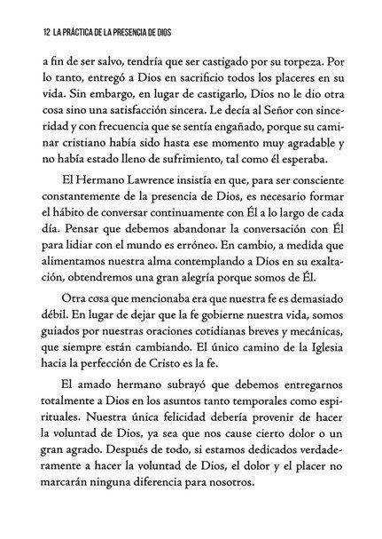 La Práctica De La Presencia De Dios - Tapa Blanda - Brother Lawrence - Imagen 6