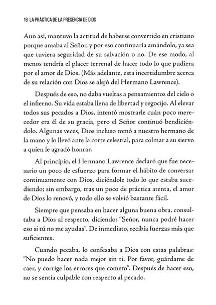 La Práctica De La Presencia De Dios - Tapa Blanda - Brother Lawrence - Imagen 9