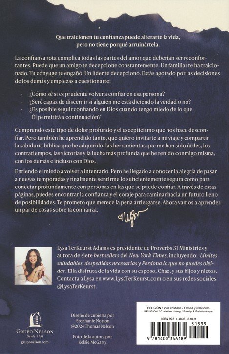 Quiero Confiar En Ti, Pero No Puedo - Tapa Blanda - Lysa TerKeurst - Imagen 11