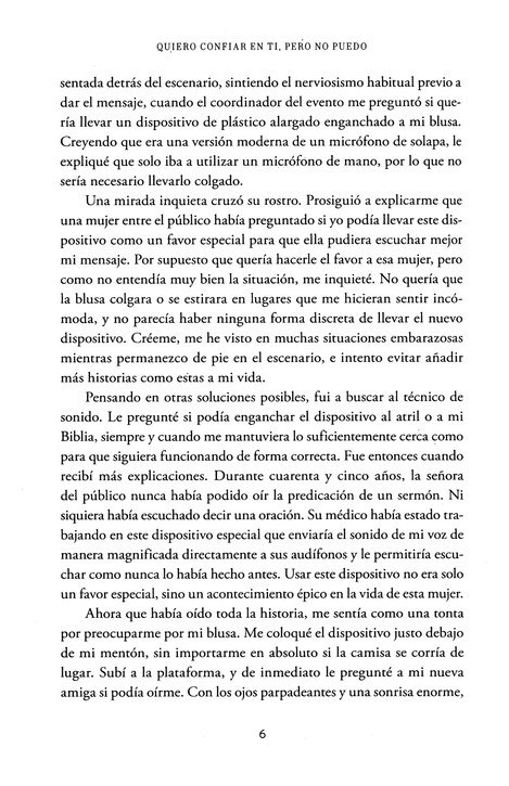 Quiero Confiar En Ti, Pero No Puedo - Tapa Blanda - Lysa TerKeurst - Imagen 10