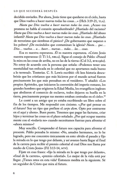 Lo Que Sucederá Después - Tapa Blanda - Max Lucado - Imagen 9