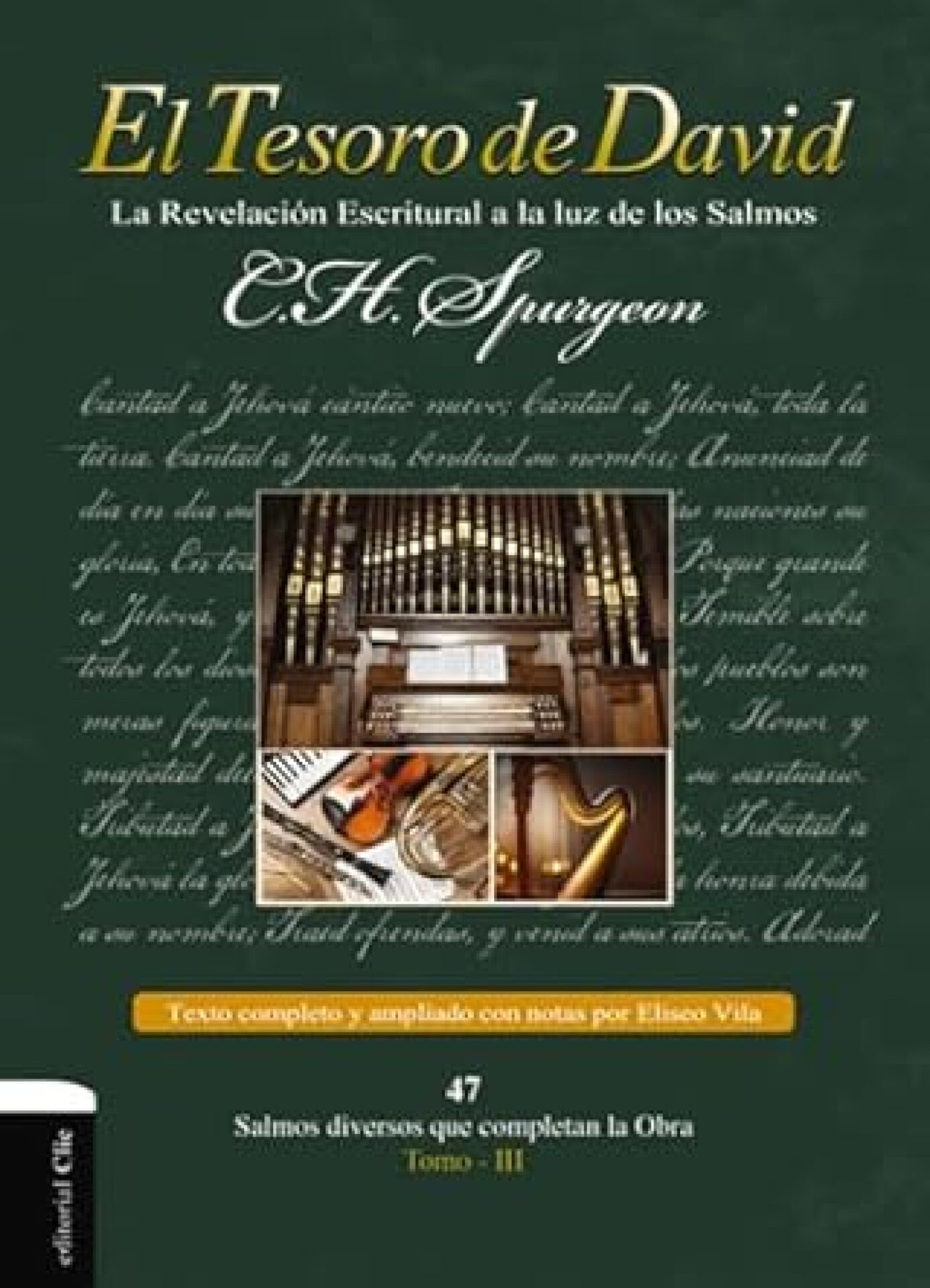 El Tesoro De David III - Tapa Dura - Charles H. Spurgeon