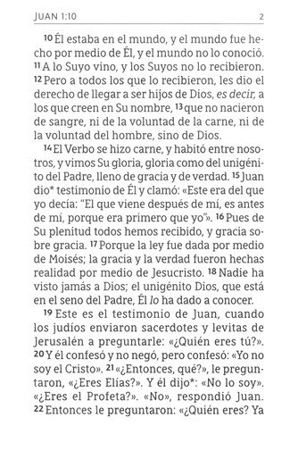 NBLA, Evangelio De Juan, 'El Plan De La Vida', Tapa Blanda, Comfort Print - Imagen 4
