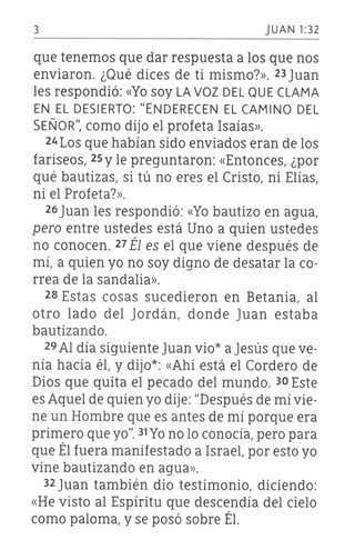 NBLA, Evangelio De Juan, 'El Plan De La Vida', Tapa Blanda, Comfort Print - Imagen 5