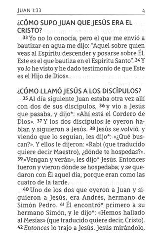 NBLA, Evangelio De Juan, 'El Plan De La Vida', Tapa Blanda, Comfort Print - Imagen 6