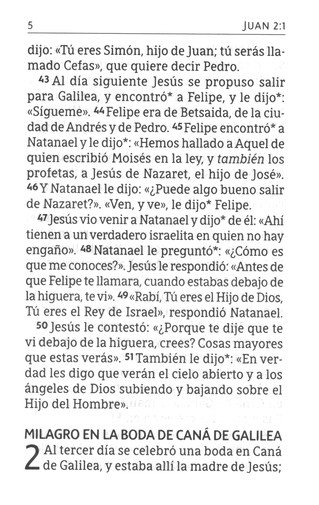 NBLA, Evangelio De Juan, 'El Plan De La Vida', Tapa Blanda, Comfort Print - Imagen 7