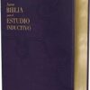 NBLA, Nueva Biblia Para El Estudio Inductivo, Imitación Piel, Interior a Dos Colores, Morado, Comfort Print
