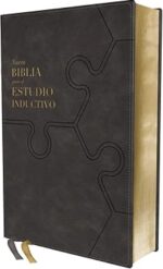 NBLA, Nueva Biblia Para El Estudio Inductivo, Interior A Dos Colores, Imitación Piel , Gris, Comfort Print