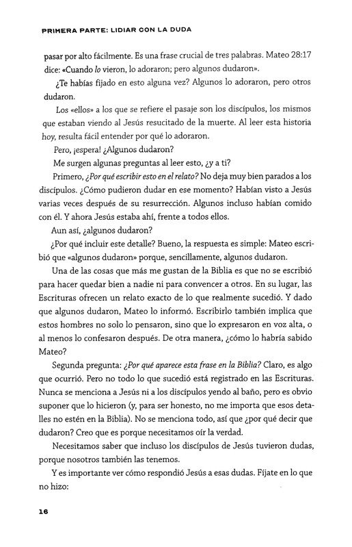 El Beneficio De Dudar - Tapa Blanda - Craig Groeschel - Imagen 7
