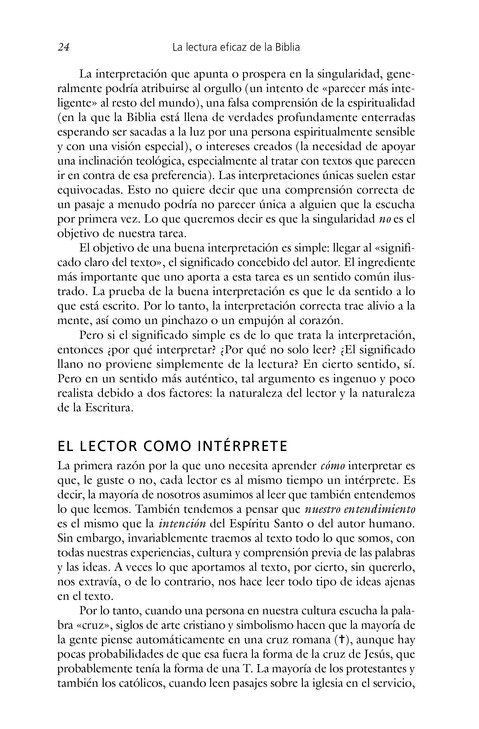 La Lectura Eficaz De La Biblia - Tapa Blanda - Gordon D. Fee y Douglas Stuart - Imagen 5