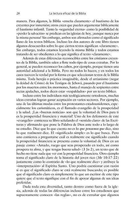 La Lectura Eficaz De La Biblia - Tapa Blanda - Gordon D. Fee y Douglas Stuart - Imagen 7