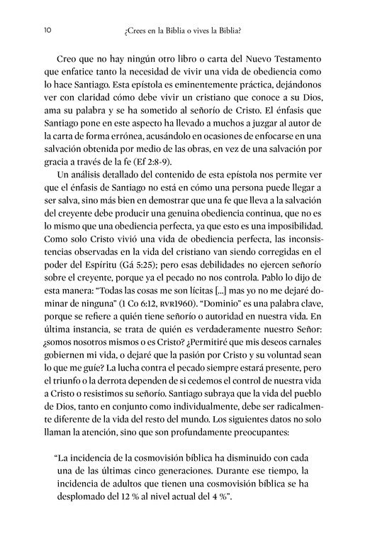 ¿Crees La Biblia O Vives La Biblia? - Tapa Blanda - Miguel Núñez - Imagen 7