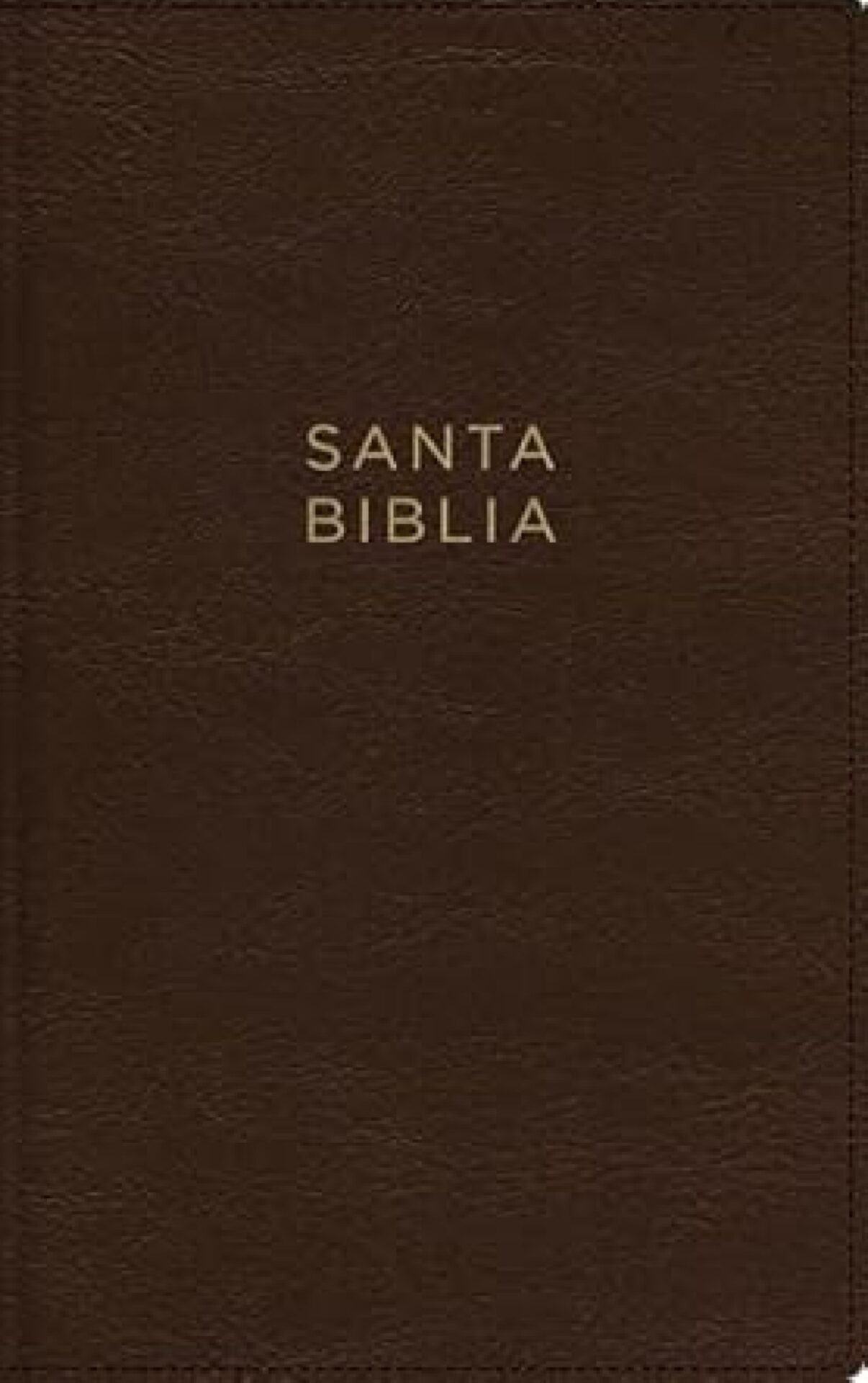 NBLA, Santa Biblia, Ultrafina, Letra Grande, Imitación Piel, Café, Palabras De Jesús En Rojo