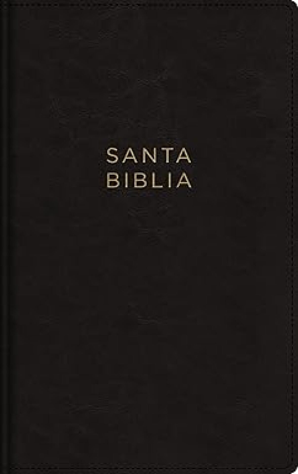 NBLA, Santa Biblia, Ultrafina, Letra Grande, Imitación Piel Negro, Palabras de Jesús En Rojo, Con Cierre