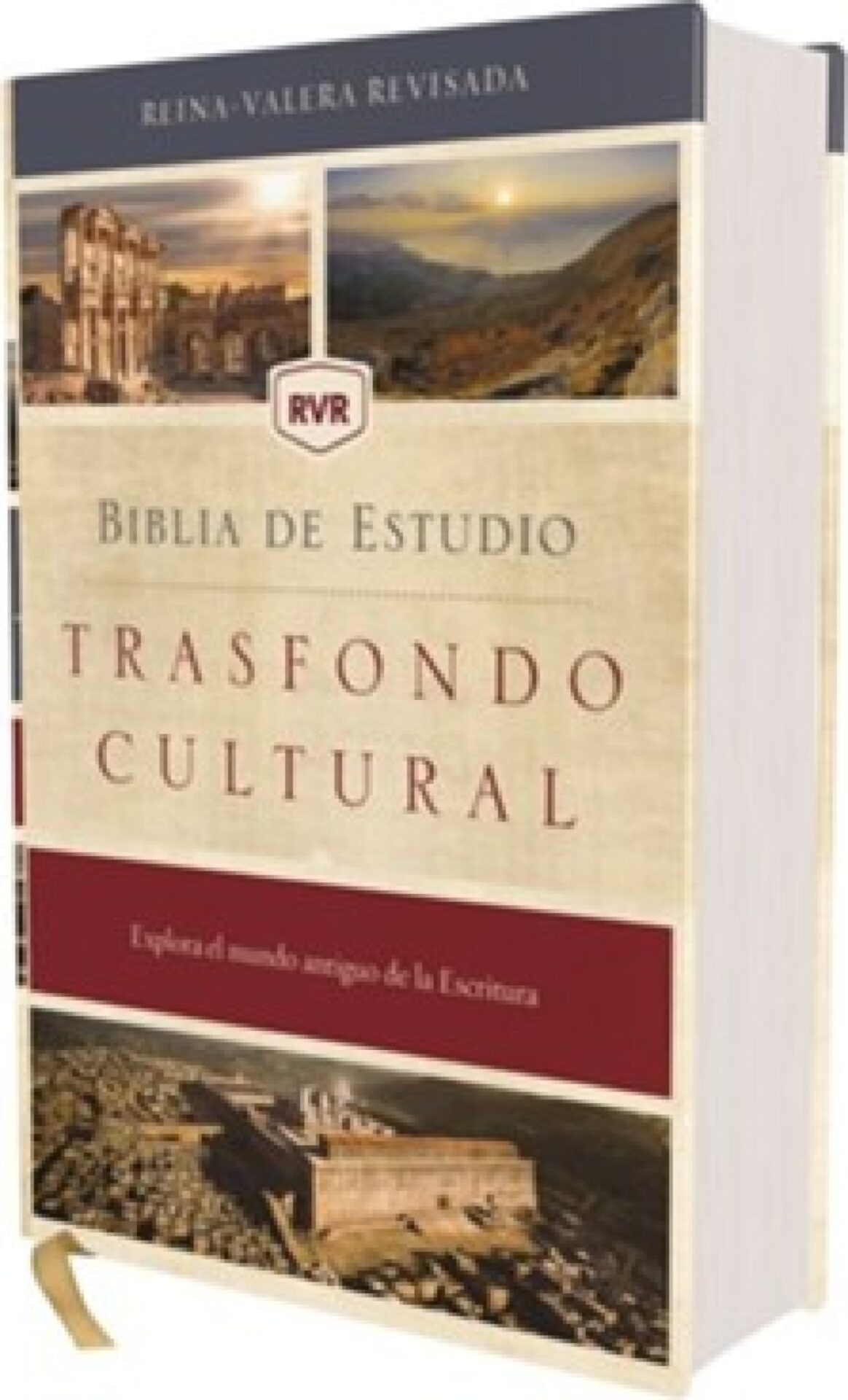 RVR, Biblia De Estudio Trasfondo Cultural, Tapa Dura, Interior A Color, Comfort Print
